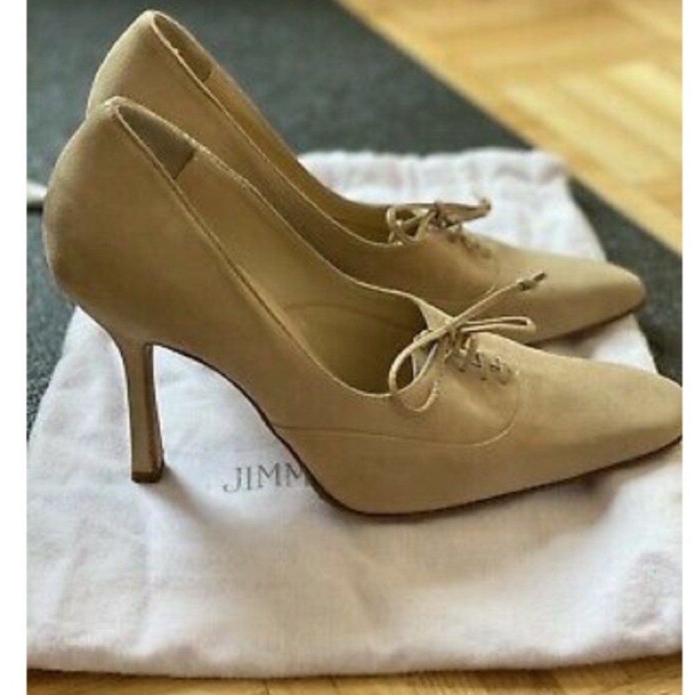 Jimmy choo lace up heels